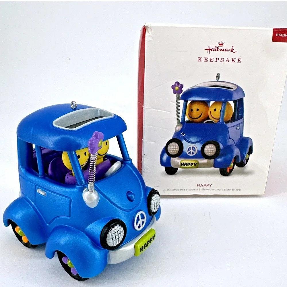 Hallmark Keepsake Happy Car Christmas‎ Tree Ornament - 2011 Magic Sound